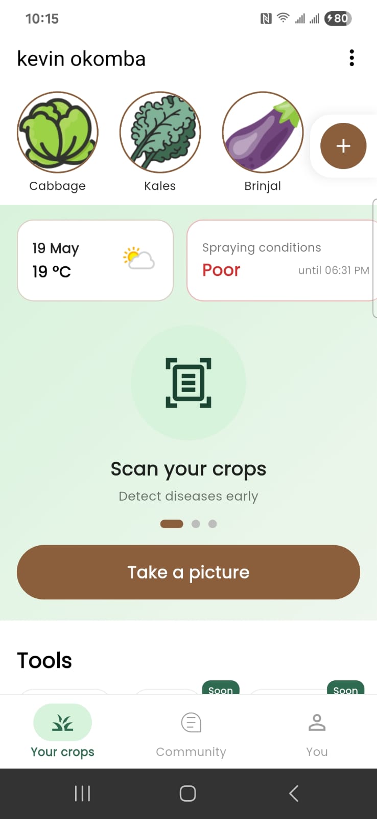 FarmPulse app screenshot